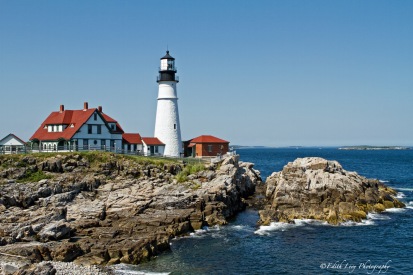 Portland Head, lighthouse, Maine, travel photography, landscape