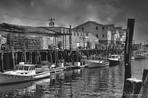 Portland, Maine, pier, fishing, lobster trap, wharf